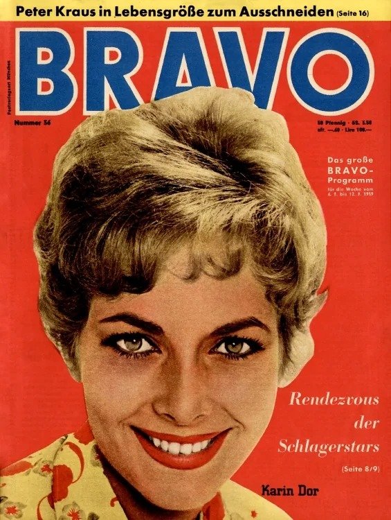 Bravo Lehti Saksa 1959-36 Alkuperäinen painos