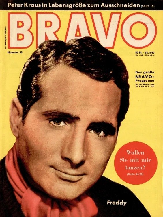 Bravo Lehti Saksa 1959-38 Alkuperäinen painos