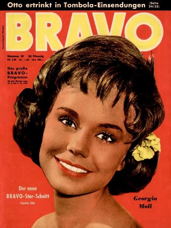 Bravo Lehti Saksa 1959-39 Alkuperäinen painos