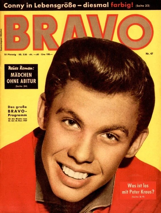 Bravo Lehti Saksa 1959-47 Alkuperäinen painos