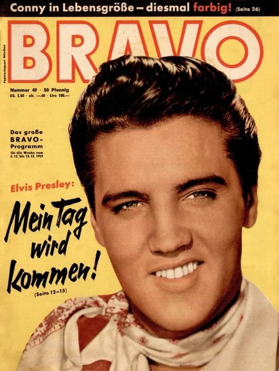 Bravo Lehti Saksa 1959-49 Alkuperäinen painos