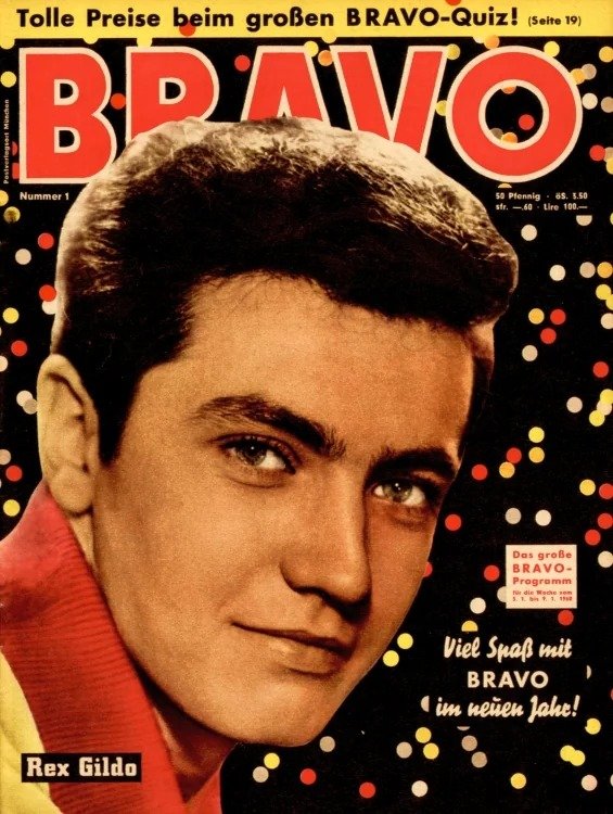 Bravo Lehti Saksa 1960-01 – Rex Gildo – Alkuperäinen painos