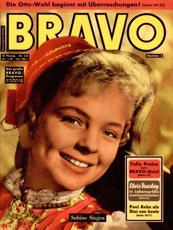 Bravo Lehti Saksa 1960-03 Alkuperäinen painos