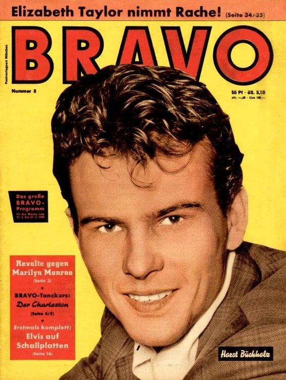 Bravo Magasin Tyskland 1960-08 Originaludgave