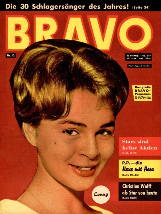 Bravo Lehti Saksa 1960-12 Alkuperäinen painos
