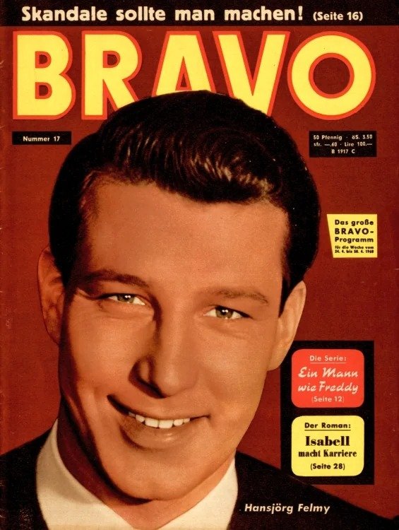 Bravo Magasin Tyskland 1960-17 Originalutgåva