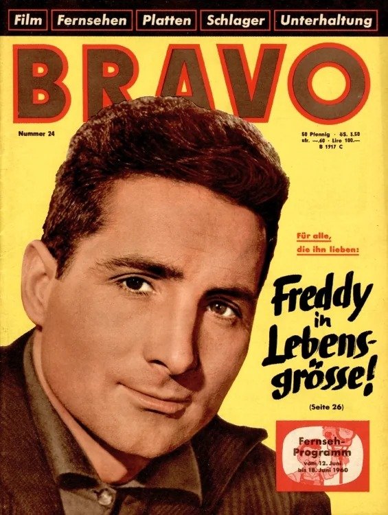 Bravo Magasin Tyskland 1960-24 Originaludgave