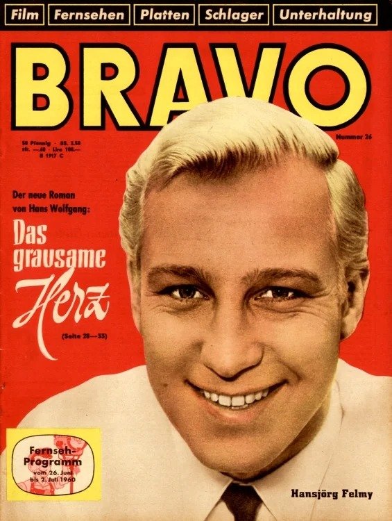 Bravo Lehti Saksa 1960-26 Alkuperäinen painos