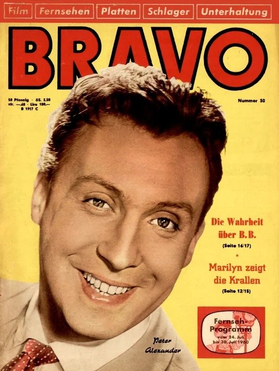 Bravo Revista Alemania 1960-30 Edición original