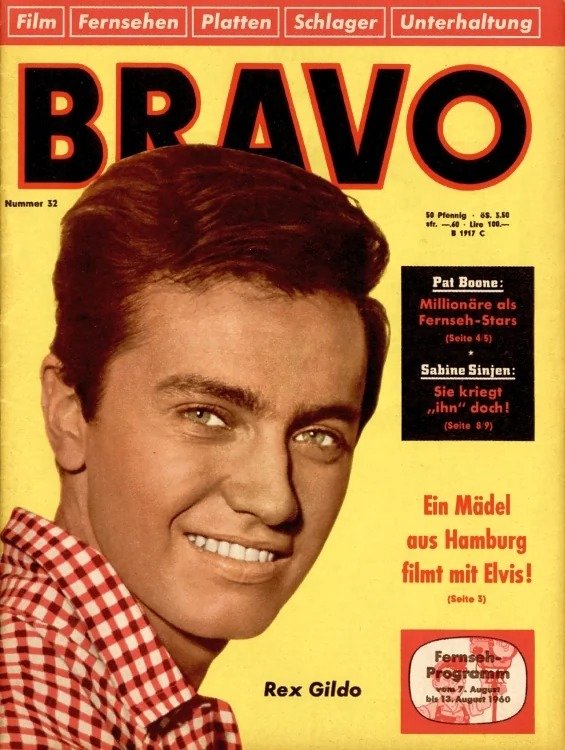 Bravo Lehti Saksa 1960-32 Alkuperäinen painos