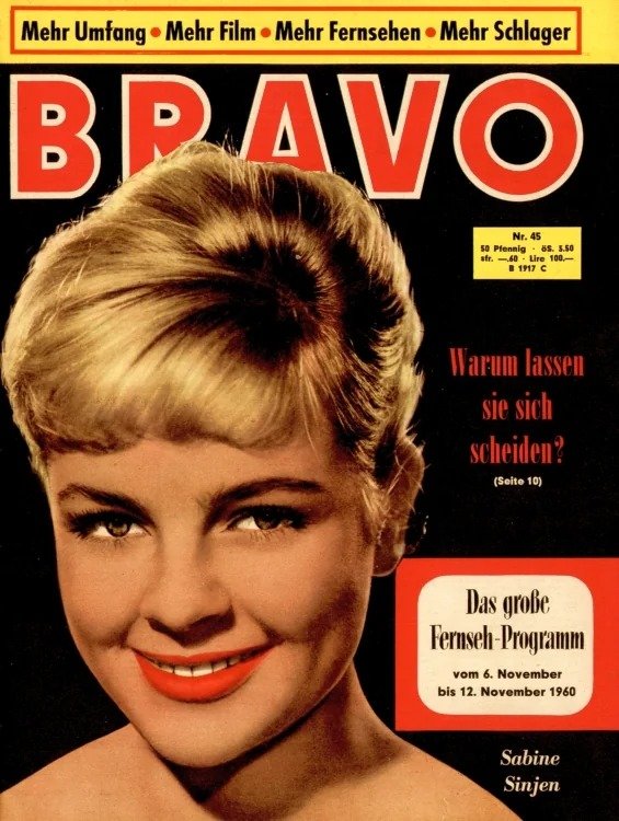 Bravo Lehti Saksa 1960-45 Alkuperäinen painos