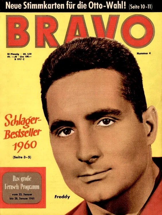 Bravo Magazine Allemagne 1961-04 Édition originale