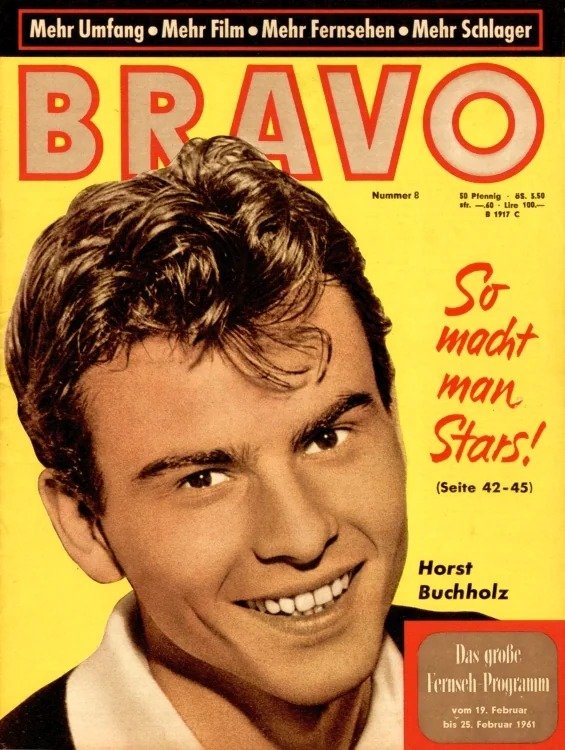 Bravo Lehti Saksa 1961-08 Alkuperäinen painos
