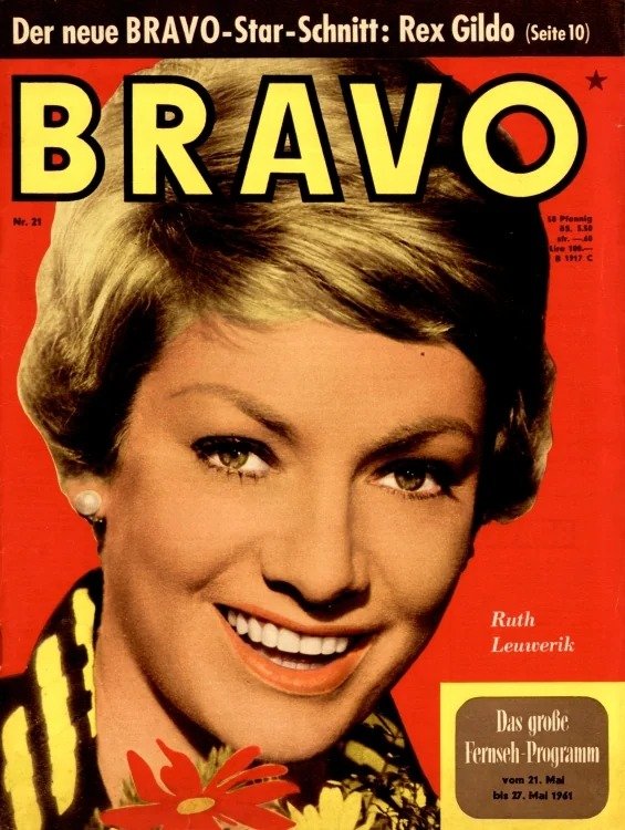 Bravo Lehti Saksa 1961-21 Alkuperäinen painos