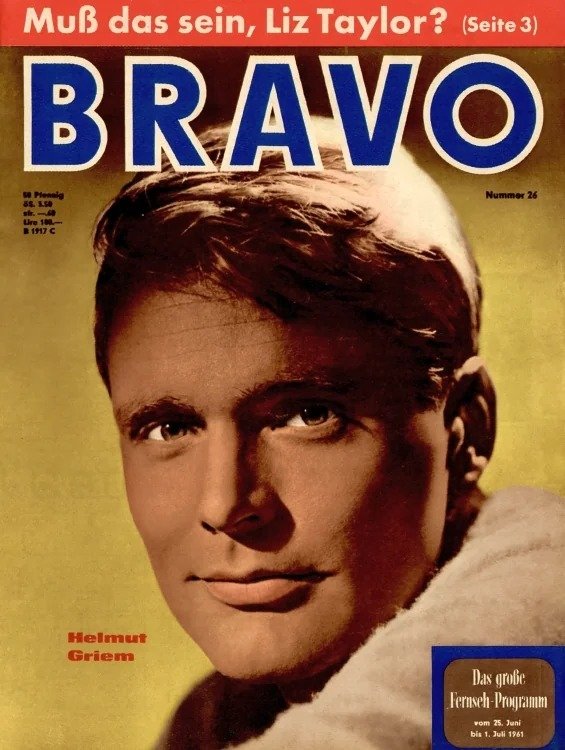 Bravo Magasin Tyskland 1961-26 – Helmut Griem – Originaludgave