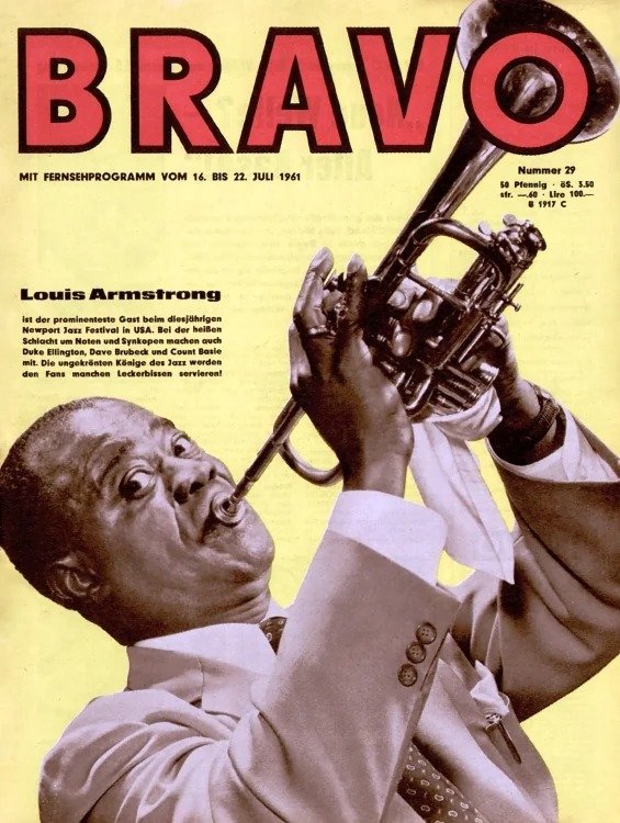 Bravo Lehti Saksa 1961-29 Alkuperäinen painos