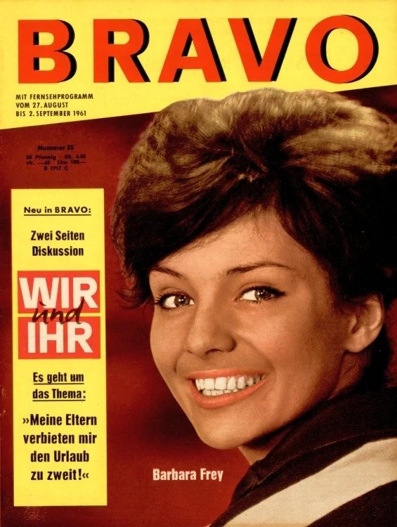 Bravo Lehti Saksa 1961-35 Alkuperäinen painos