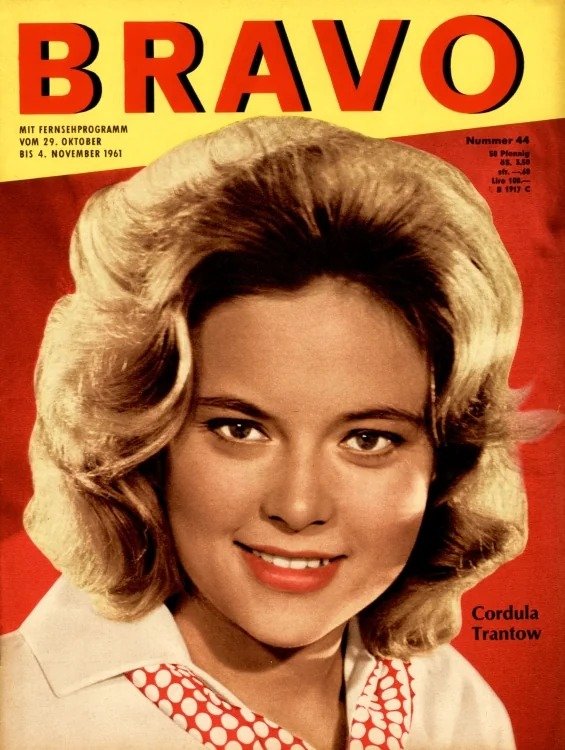 Bravo Lehti Saksa 1961-44 Alkuperäinen painos