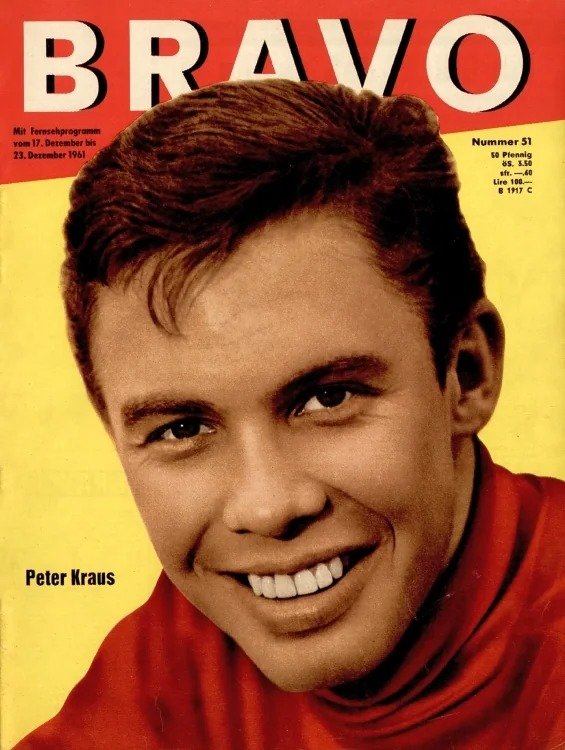Bravo Lehti Saksa 1961-51 Alkuperäinen painos