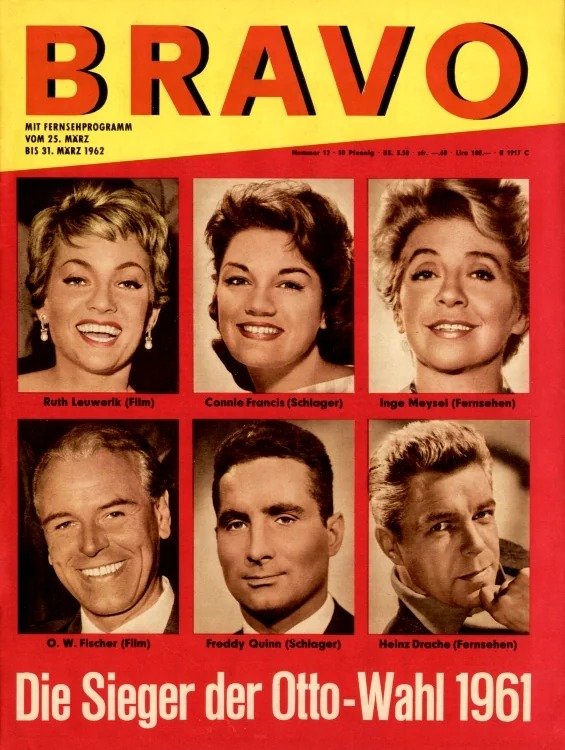 Bravo Lehti Saksa 1962-12 Alkuperäinen painos