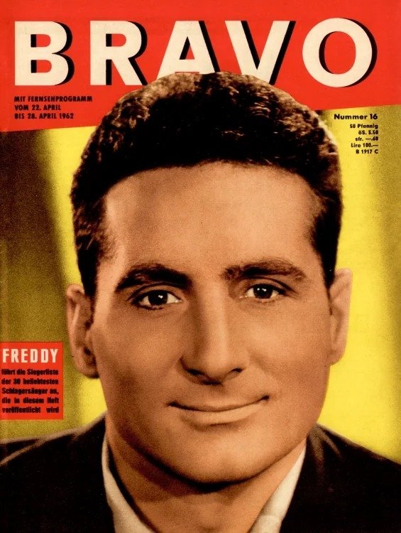 Bravo Magasin Tyskland 1962-16 Originaludgave