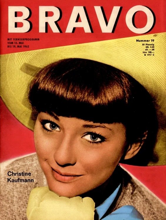 Bravo Magasin Tyskland 1962-19 – Christine Kaufmann – Originalutgåva