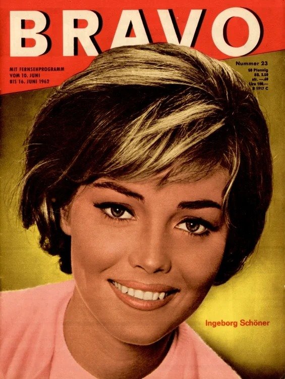 Bravo Magasin Tyskland 1962-23 – Ingeborg Schöner – Originalutgåva