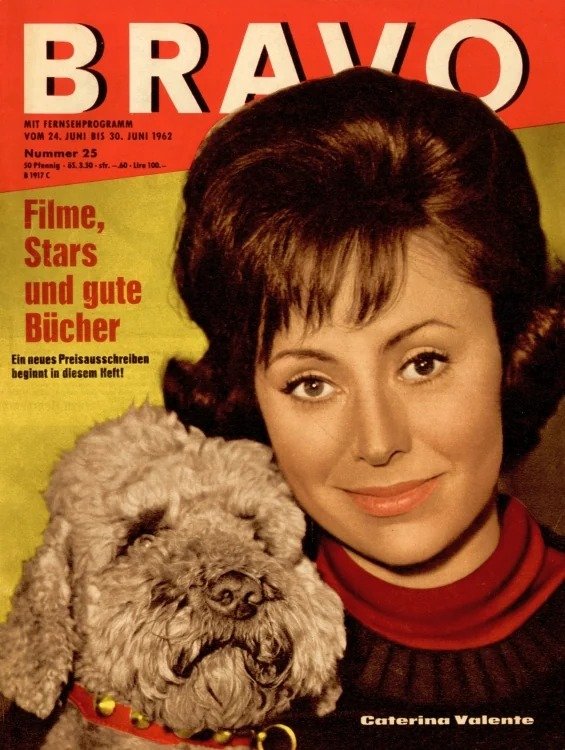 Bravo Magazin Deutschland 1962-25 Caterina Valente