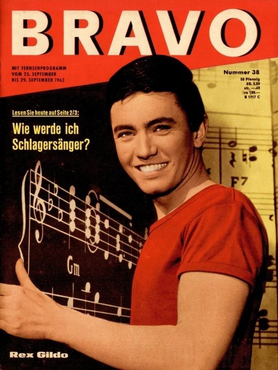 Bravo Lehti Saksa 1962-38 Alkuperäinen painos