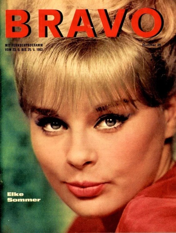Bravo Magasin Tyskland 1963-25 – Elke Sommer – Originalutgåva