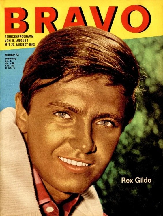Bravo Lehti Saksa 1963-33 – Rex Gildo – Alkuperäinen painos