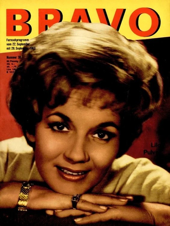 Bravo Lehti Saksa 1963-38 Alkuperäinen painos