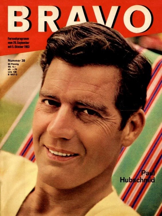 Bravo Lehti Saksa 1963-39 Alkuperäinen painos