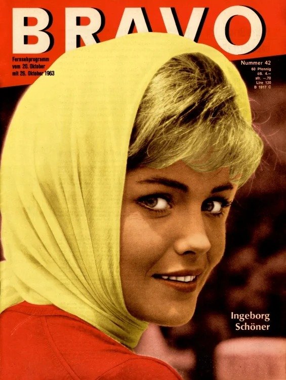 Bravo Lehti Saksa 1963-42 Alkuperäinen painos
