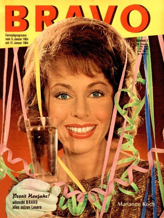 Bravo Revista Alemanha 1964-01 Edição original