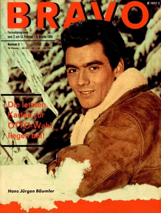 Bravo Magasin Tyskland 1965-06 – Hans Jürgen Bäumler – Originaludgave