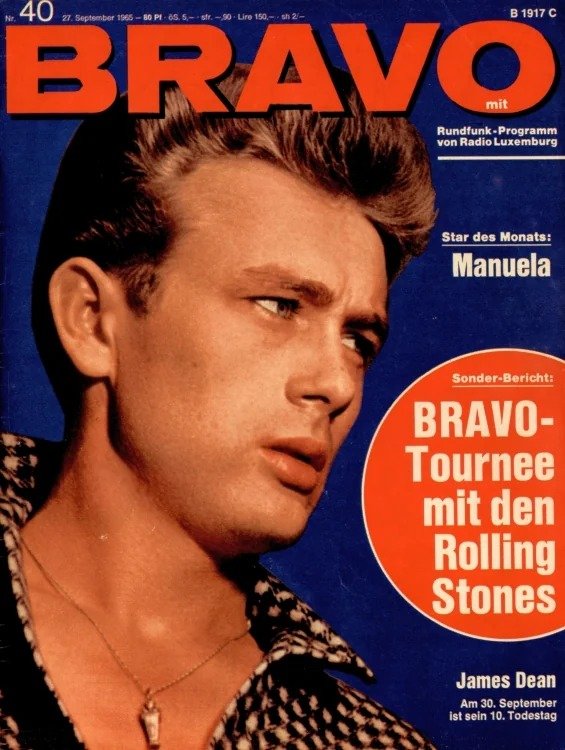 Bravo Lehti Saksa 1965-40 Alkuperäinen painos