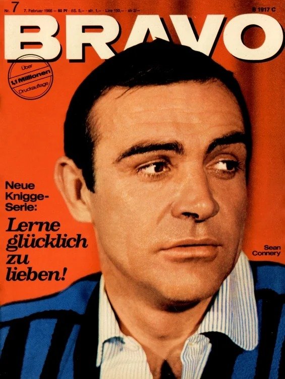 Bravo Magazin Deutschland 1966-07 Sean Connery