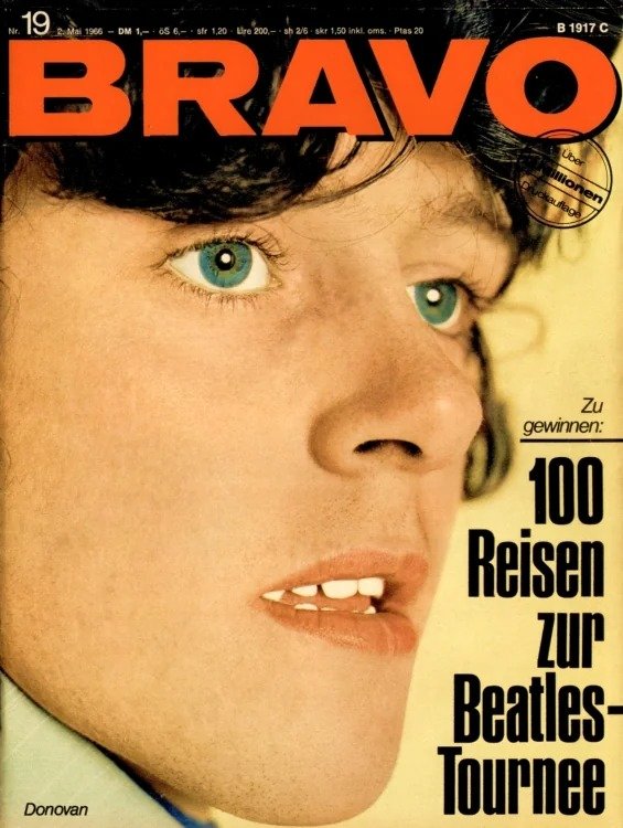 Bravo Magasin Tyskland 1966-19 Originaludgave