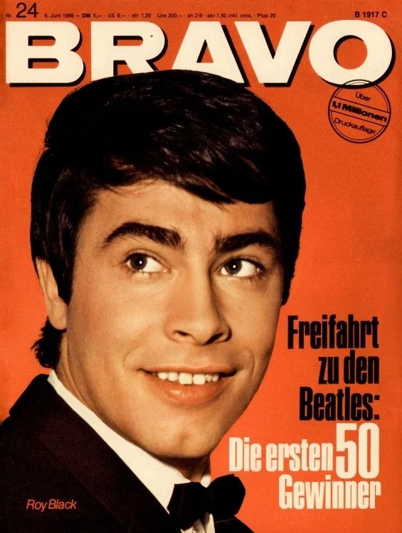 Bravo Lehti Saksa 1966-24 Alkuperäinen painos