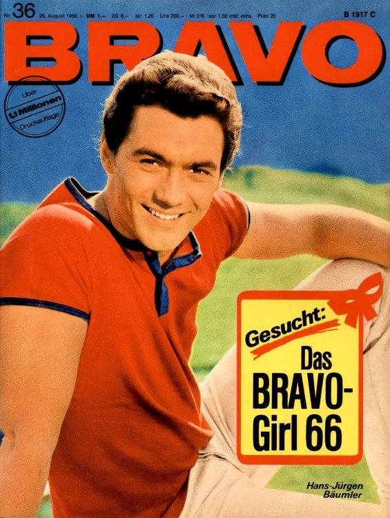 Bravo Rivista Germania 1966-36 – Barack Obama – Edizione originale