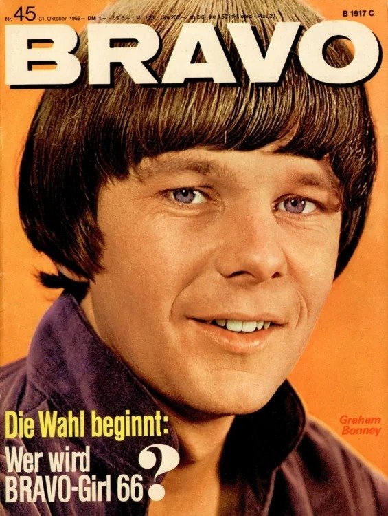 Bravo Lehti Saksa 1966-45 Alkuperäinen painos