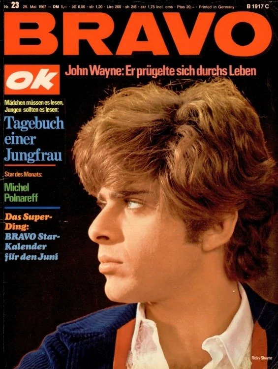 Bravo Lehti Saksa 1967-23 Alkuperäinen painos