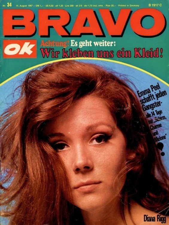 Bravo Lehti Saksa 1967-34 Alkuperäinen painos