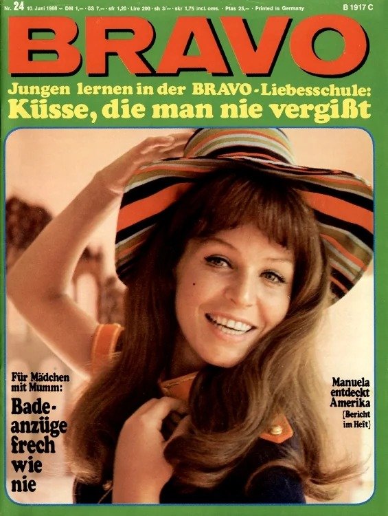 Bravo Magasin Tyskland 1968-24 – Manuela – Originalutgåva