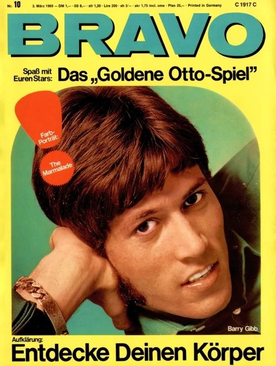 Bravo Magasin Tyskland 1969-10 Originaludgave