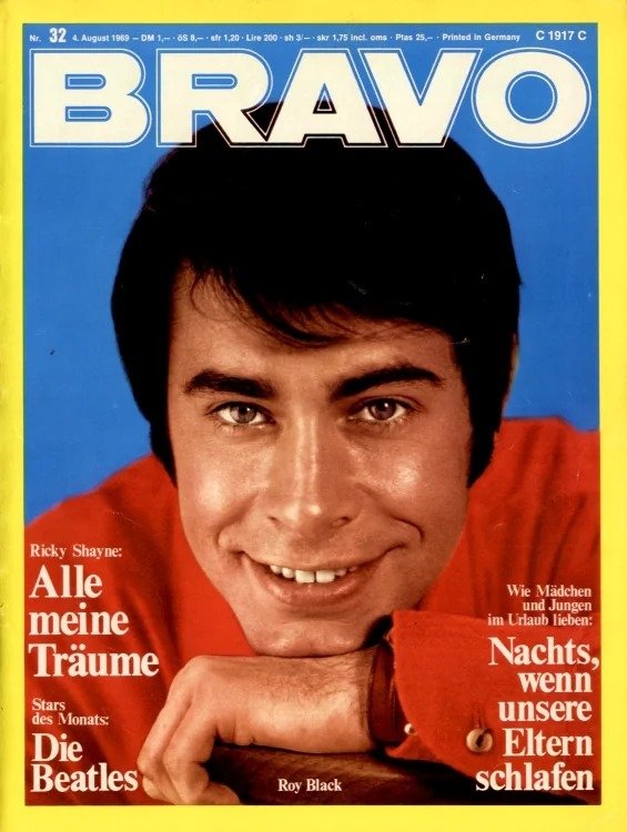 Bravo Magasin Tyskland 1969-32 Originaludgave