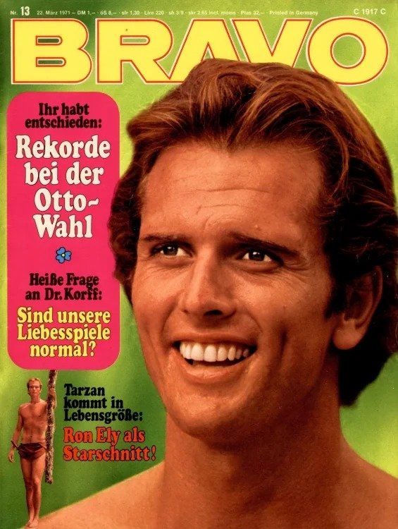 Bravo Lehti Saksa 1971-13 – Ron Ely – Alkuperäinen painos