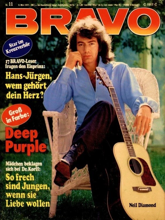 Bravo Lehti Saksa 1972-11 Alkuperäinen painos