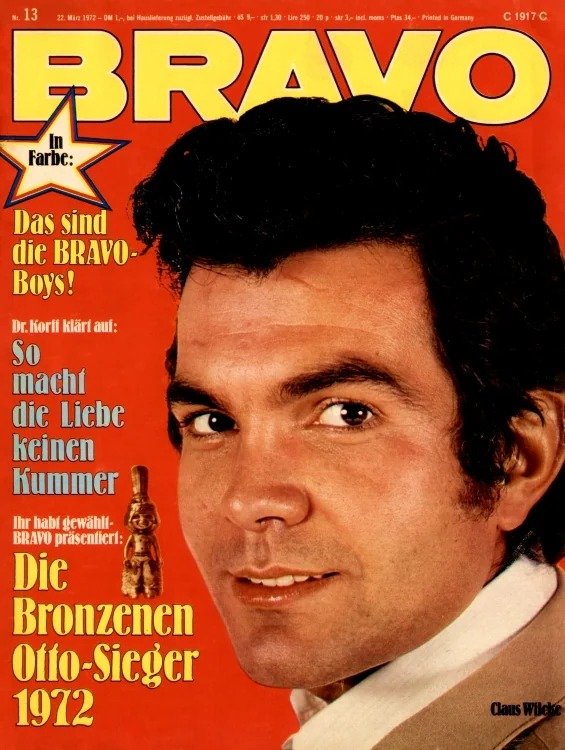 Bravo Lehti Saksa 1972-13 Alkuperäinen painos